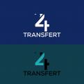 Logo design # 1161368 for creation of a logo for a textile transfer manufacturer TRANSFERT24 contest