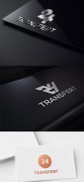 Logo design # 1161377 for creation of a logo for a textile transfer manufacturer TRANSFERT24 contest