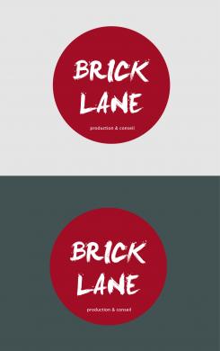 Logo design # 456352 for Création d'un logo pour Brick Lane Production : une jeune boîte de production et de conseil en audiovisuelle contest