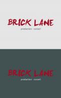 Logo design # 456353 for Création d'un logo pour Brick Lane Production : une jeune boîte de production et de conseil en audiovisuelle contest