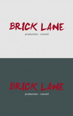 Logo design # 456353 for Création d'un logo pour Brick Lane Production : une jeune boîte de production et de conseil en audiovisuelle contest