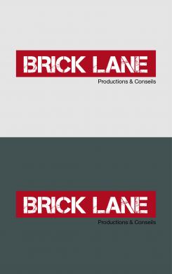 Logo design # 456354 for Création d'un logo pour Brick Lane Production : une jeune boîte de production et de conseil en audiovisuelle contest