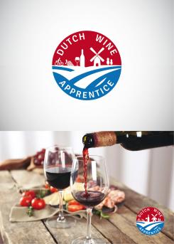 Logo # 1064417 voor Logo  plus social  voor Wine Blogger wedstrijd
