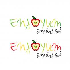 Logo # 338935 voor Logo Enjoyum. A fun, innovate and tasty food company. wedstrijd