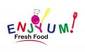 Logo # 337410 voor Logo Enjoyum. A fun, innovate and tasty food company. wedstrijd