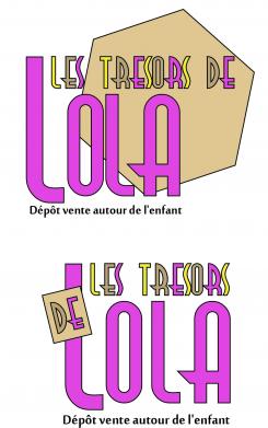 Logo design # 92585 for Les Trésors de Lola contest