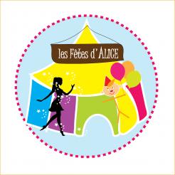 Logo design # 606166 for LES FETES D'ALICE - kids animation :-) contest