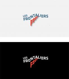 Logo design # 892008 for We want to make the graphic redesign of our logo, lesfrontaliers.lu contest