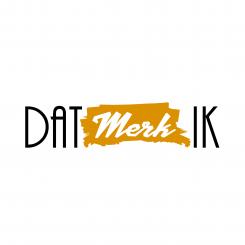 Logo # 556856 voor Woordlogo Dat Merk Ik (keep it simple!) + eenvoudig ontwerp homepage en visitekaart (minimalistisch) wedstrijd