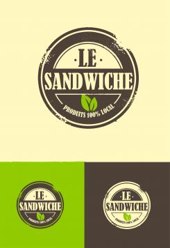 Logo design # 998177 for Logo Sandwicherie bio   local products   zero waste contest