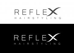 Logo design # 247608 for Sleek, trendy and fresh logo for Reflex Hairstyling contest