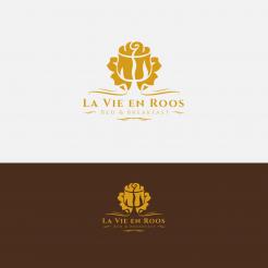 Logo design # 1146185 for Design a romantic  grafic logo for B B La Vie en Roos contest