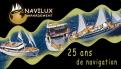 Logo design # 1052917 for 25 th birthday of the shipping company Navilux contest