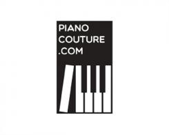 Logo design # 155318 for Piano Couture Logo + header + suitable font en color-lay-out / background for homepage. contest