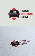 Logo # 155450 voor Piano Couture Logo + header + geschikt font en kleuropmaak / background voor homepage. wedstrijd