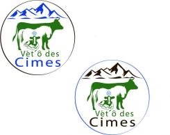 Logo design # 1105929 for Logo for a veterinary practice specialized in large animals in the french Alps contest