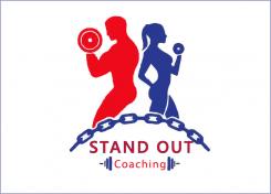 Logo design # 1114879 for Logo for online coaching in the field of fitness and nutrition   Stand Out Coaching contest