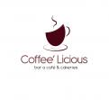 Logo design # 357746 for Logo for Coffee'licious coffee bar & cakeries contest