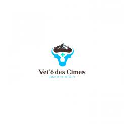 Logo design # 1105382 for Logo for a veterinary practice specialized in large animals in the french Alps contest