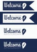Logo design # 703438 for New logo Amsterdam Welcome - an online leisure platform contest