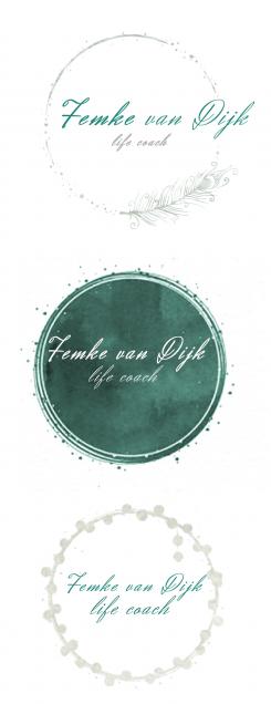 Logo design # 968736 for Logo   corporate identity for life coach Femke van Dijk contest