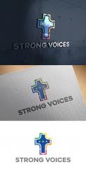 Logo # 1105628 voor Ontwerp logo Europese conferentie van christelijke LHBTI organisaties thema  ’Strong Voices’ wedstrijd