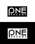 Logo # 951551 voor ONE PERCENT CLOTHING kledingmerk gericht op DJ’s   artiesten wedstrijd