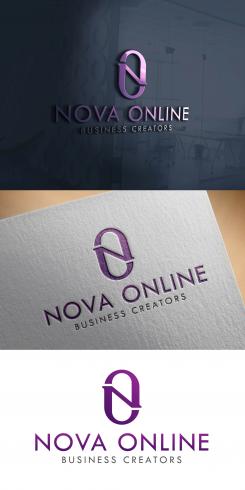Logo # 983867 voor Logo for Nova Online   Slogan  We create new business wedstrijd
