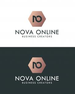 Logo # 983872 voor Logo for Nova Online   Slogan  We create new business wedstrijd