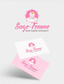 Logo design # 916195 for Creating a logo for a midwife, young, dynamic and motivated! contest