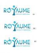 Logo # 690907 voor een vrolijk/vriendelijk/vertrouwd schoonmaakbedrijf Royaume Facility Rervices wedstrijd