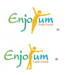 Logo # 338394 voor Logo Enjoyum. A fun, innovate and tasty food company. wedstrijd