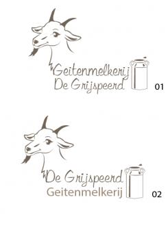 Logo # 484062 voor Ontwerp een lief en verteerd  logo voor een geitenmelkerij wedstrijd