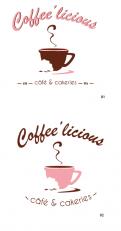 Logo design # 356674 for Logo for Coffee'licious coffee bar & cakeries contest