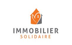 Logo design # 1168456 for Logo for  Immobilier Solidaire    The real estate agency that supports those who need it contest