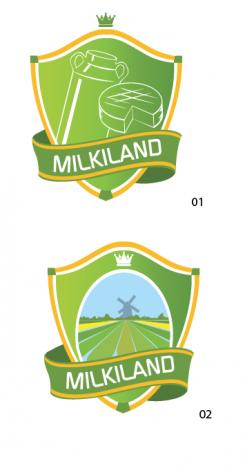 Logo design # 329403 for Redesign of the logo Milkiland. See the logo www.milkiland.nl