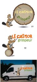 Logo design # 336829 for Entreprise Le Castor Grimpeur contest