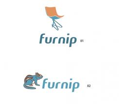 Logo design # 422402 for WANTED: logo for Furnip, a hip web shop in Scandinavian design en modern furniture contest