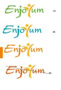 Logo # 340246 voor Logo Enjoyum. A fun, innovate and tasty food company. wedstrijd