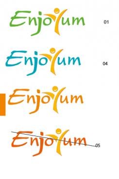 Logo # 340246 voor Logo Enjoyum. A fun, innovate and tasty food company. wedstrijd