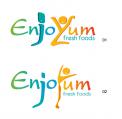 Logo # 338556 voor Logo Enjoyum. A fun, innovate and tasty food company. wedstrijd