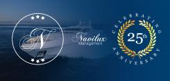 Logo design # 1051614 for 25 th birthday of the shipping company Navilux contest