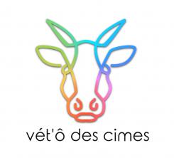 Logo design # 1105194 for Logo for a veterinary practice specialized in large animals in the french Alps contest