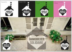 Logo design # 1168279 for Logo for  Immobilier Solidaire    The real estate agency that supports those who need it contest