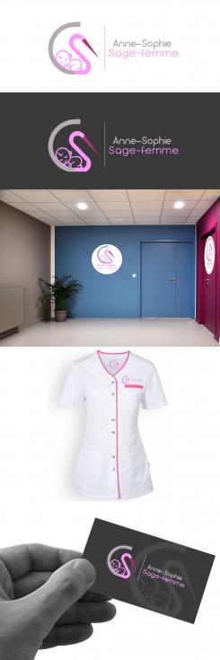 Logo design # 916111 for Creating a logo for a midwife, young, dynamic and motivated! contest