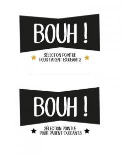 Logo design # 272621 for Logo of a new kidstore in Paris smart and trendy : Bouh ! contest