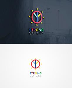 Logo # 1108505 voor Ontwerp logo Europese conferentie van christelijke LHBTI organisaties thema  ’Strong Voices’ wedstrijd