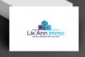 Logo design # 695141 for Lix'Ann immo : real estate agency online within Bordeaux contest