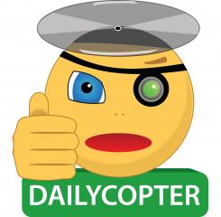 Logo # 299956 voor Logo + Mascotte voor Dailycopter wedstrijd