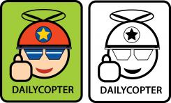 Logo # 300013 voor Logo + Mascotte voor Dailycopter wedstrijd